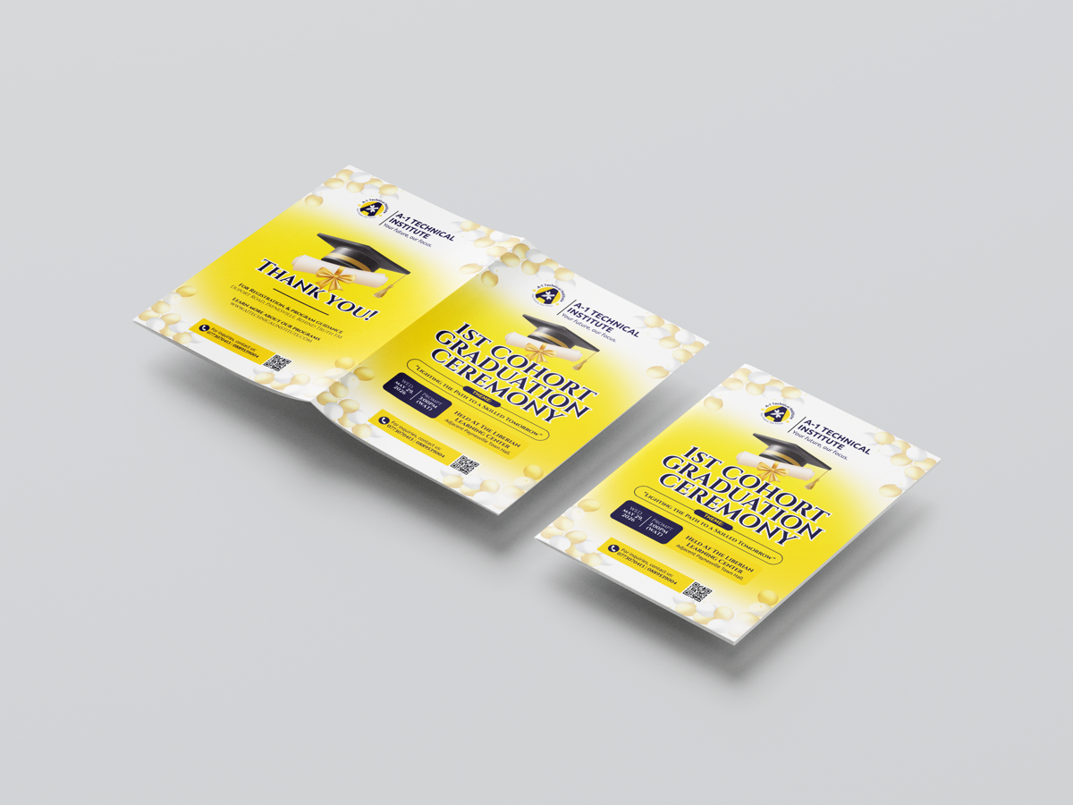 A1 Booklet Cover & Back
